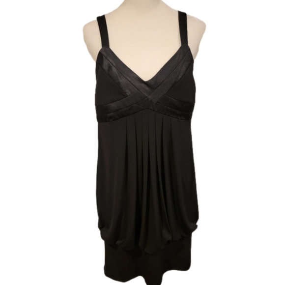 En Focus Studio Black, Sleeveless Bubble Dress Size 10 - Picture 1 of 10